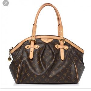 Louis Vuitton Tivoli Gm Leather Shoulder Bag